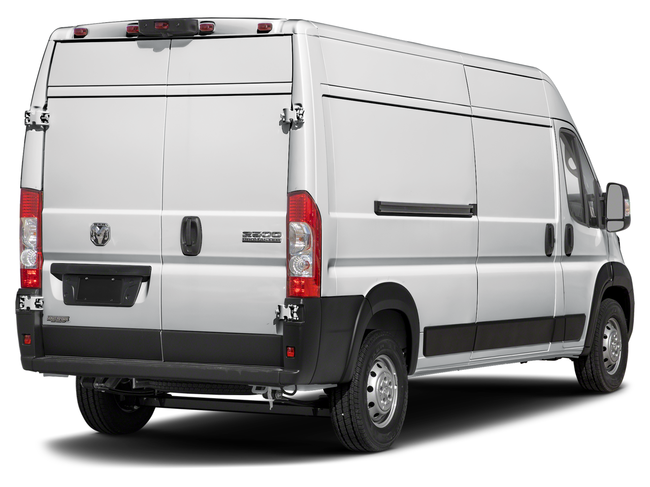 2025 RAM ProMaster 2500 — rear three-quarter view