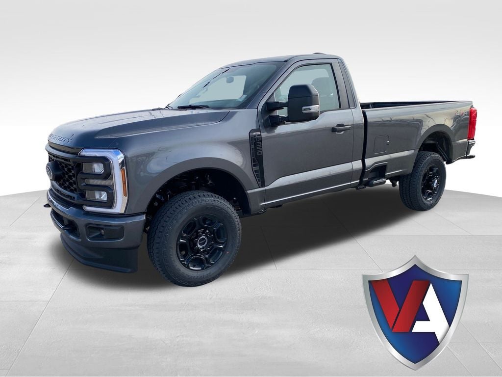 2026 Ford F-350SD XL in Gray Metallic — front three-quarter view