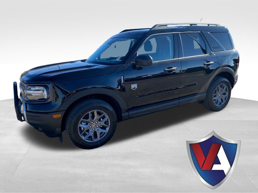 2025 Ford Bronco Sport Big Bend in Shadow Black — front three-quarter view